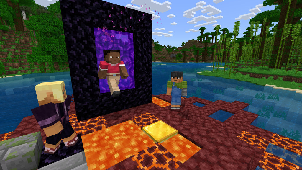 Minecraft PS5 gameplay screenshot 4