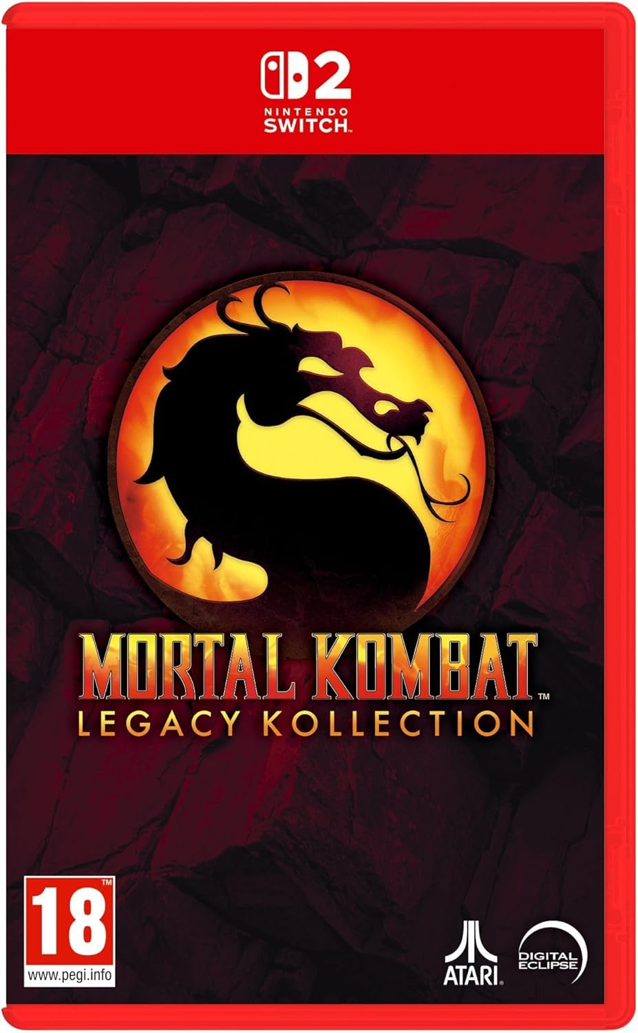 Mortal Kombat: Legacy Kollection Nintendo Switch 2 game box — genuine sealed, Optrenex UAE