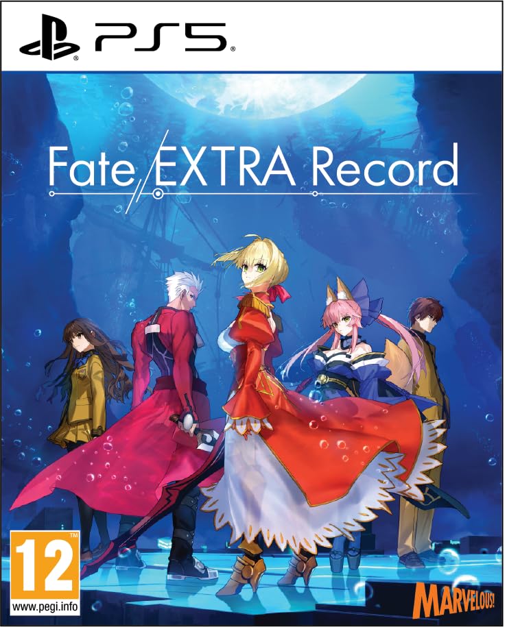 Fate/EXTRA Record PS5 game box — genuine sealed disc, Optrenex UAE