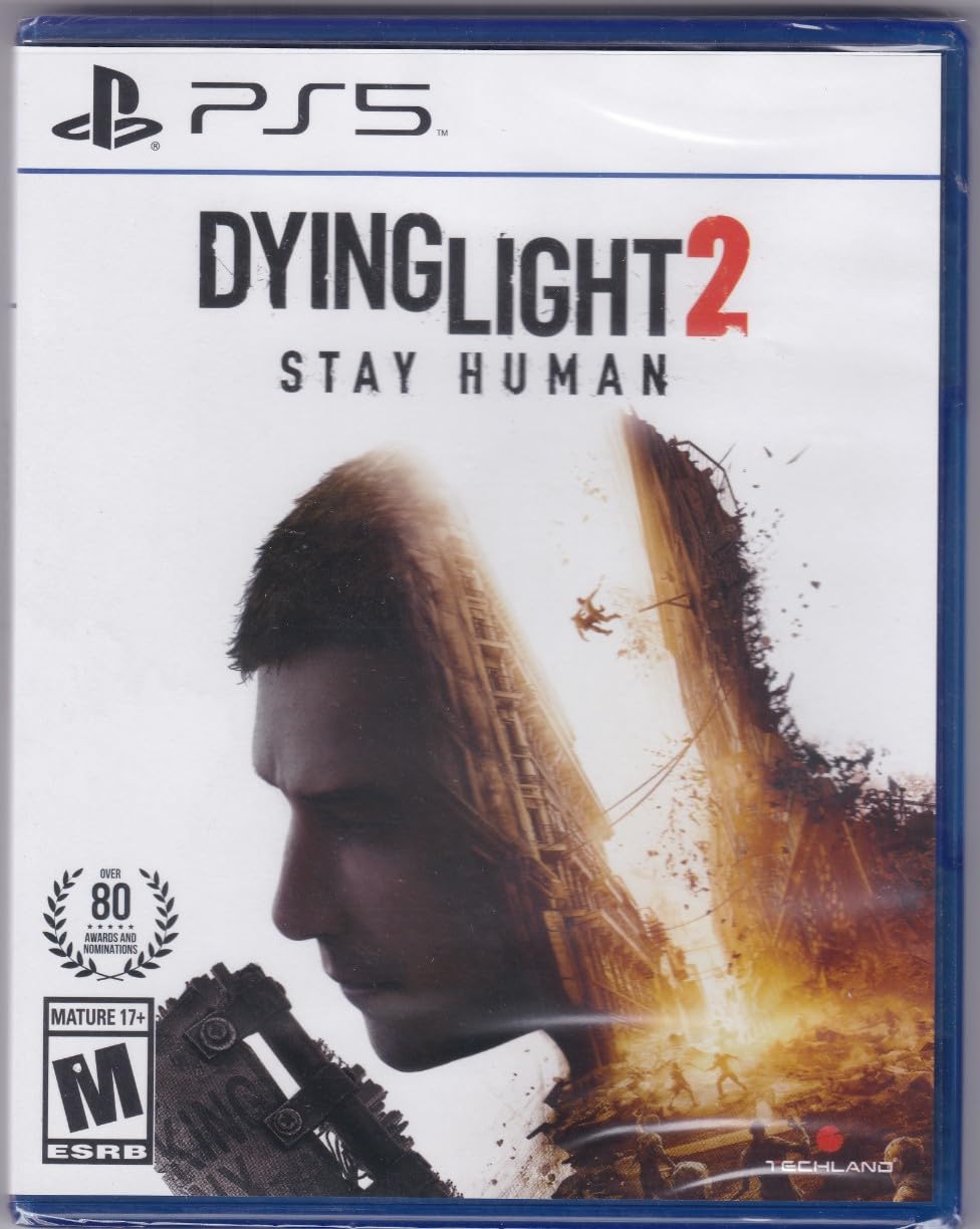 Dying Light 2 Stay Human PS5 game box — genuine sealed disc, Optrenex UAE