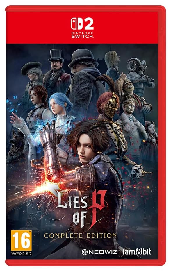 Lies of P: Complete Edition Nintendo Switch 2 game box — genuine sealed, Optrenex UAE