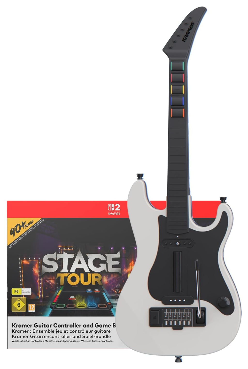 Stage Tour – Guitar Bundle Nintendo Switch 2 game box — genuine sealed, Optrenex UAE