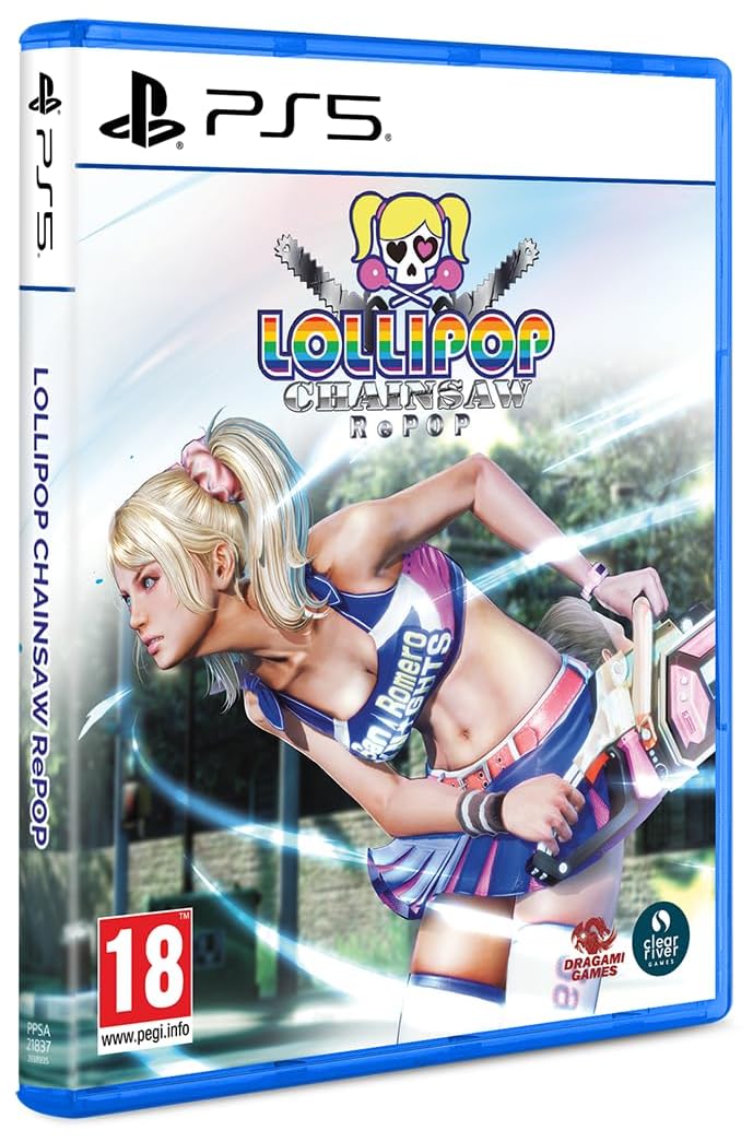 Lollipop Chainsaw RePOP PS5 game box — genuine sealed disc, Optrenex UAE