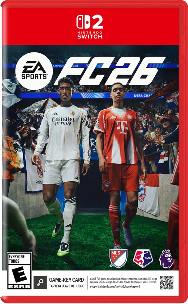EA SPORTS FC 26 Nintendo Switch 2 game box — genuine sealed, Optrenex UAE