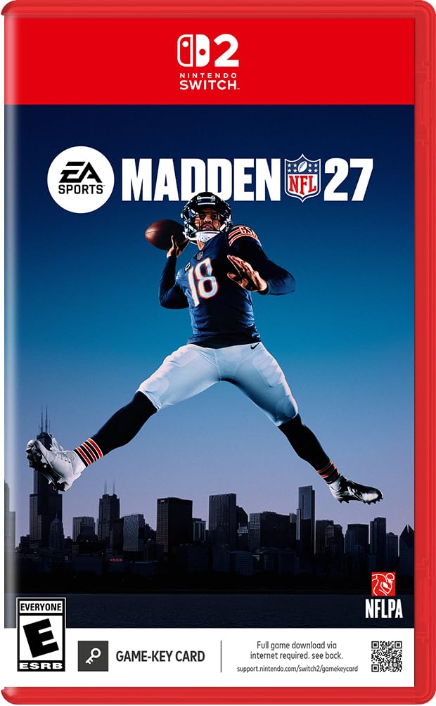 EA SPORTS Madden NFL 27 Nintendo Switch 2 game box — genuine sealed, Optrenex UAE