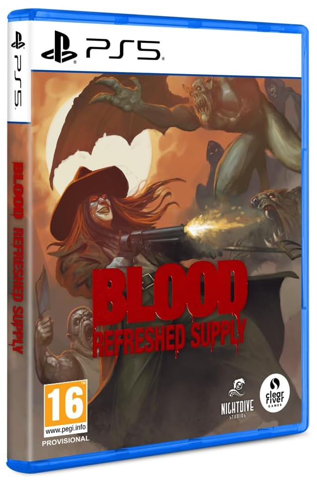 Blood: Refreshed Supply PS5 game box — genuine sealed disc, Optrenex UAE