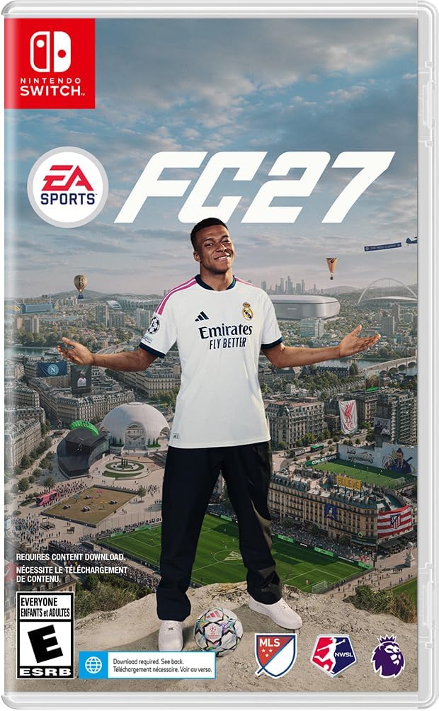 EA Sports FC 27 Nintendo Switch game box — genuine sealed, Optrenex UAE