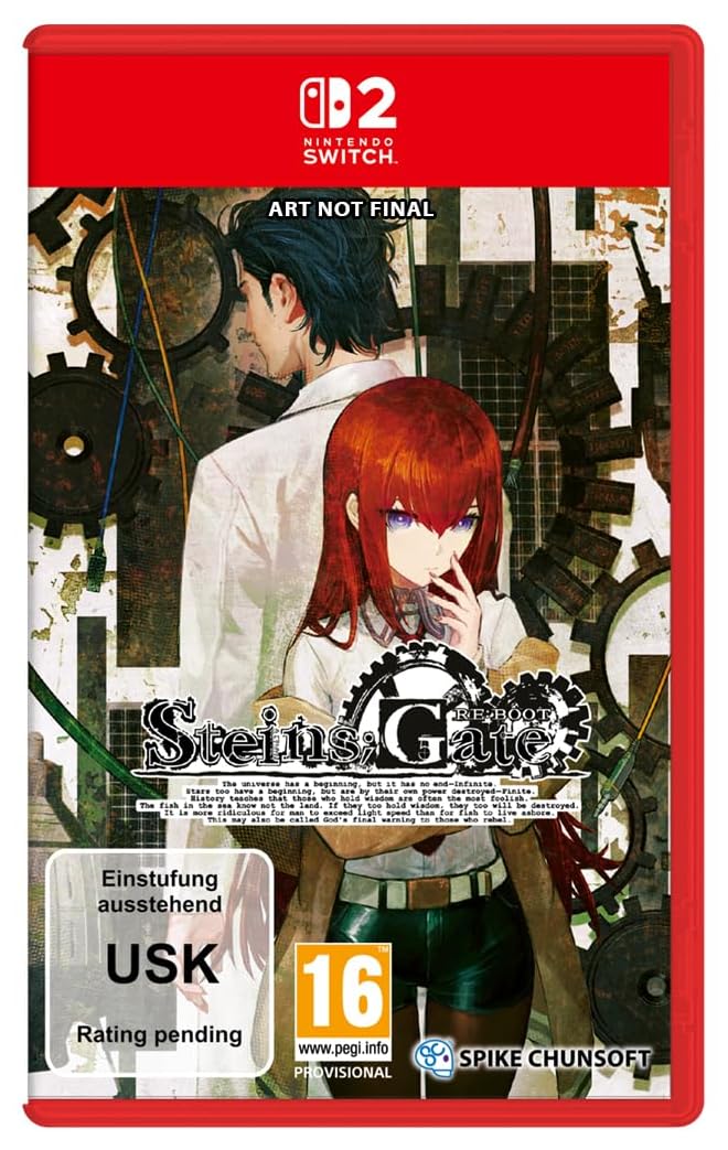 STEINS;GATE RE:BOOT Nintendo Switch 2 game box — genuine sealed, Optrenex UAE