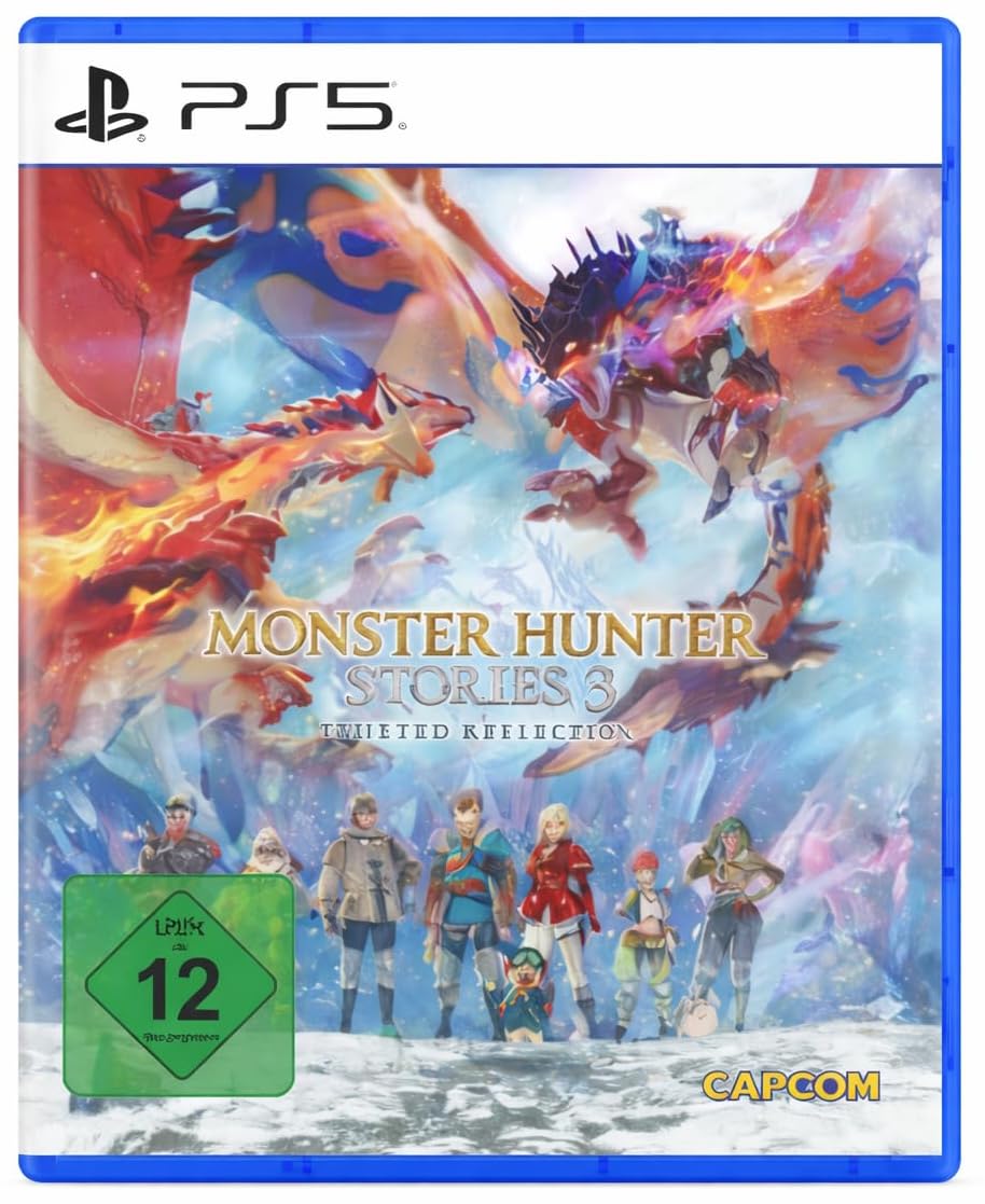 Monster Hunter Stories 3: Twisted Reflection PS5 game box — genuine sealed disc, Optrenex UAE