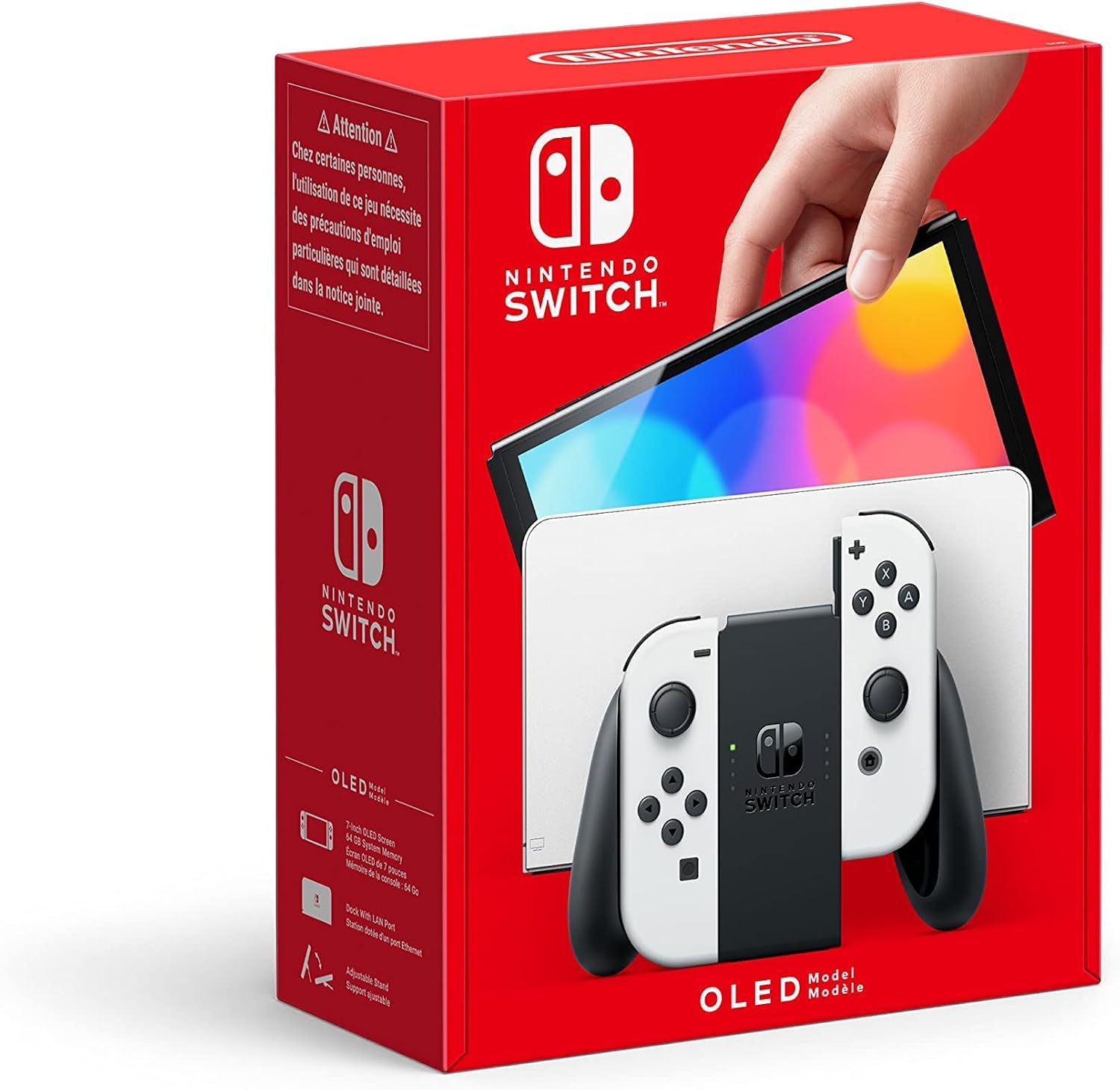 Nintendo Switch OLED Model White — product image © Nintendo