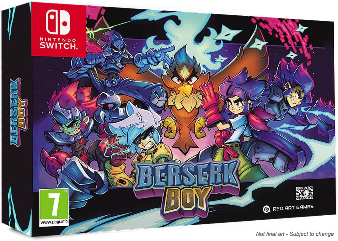 Berserk Boy – Collector's Edition Nintendo Switch game box — genuine sealed, Optrenex UAE