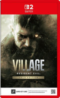 Resident Evil Village Gold Edition Nintendo Switch 2 game box — genuine sealed, Optrenex UAE