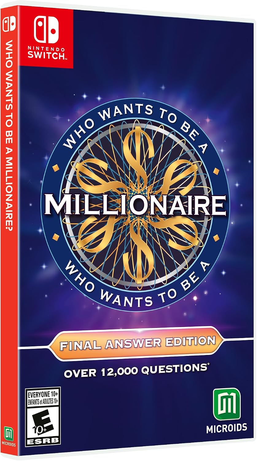 Who Wants to Be a Millionaire? Nintendo Switch game box — genuine sealed, Optrenex UAE