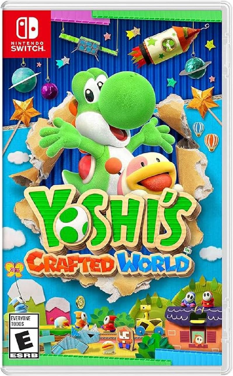 Yoshi's Crafted World Nintendo Switch game box — genuine sealed, Optrenex UAE