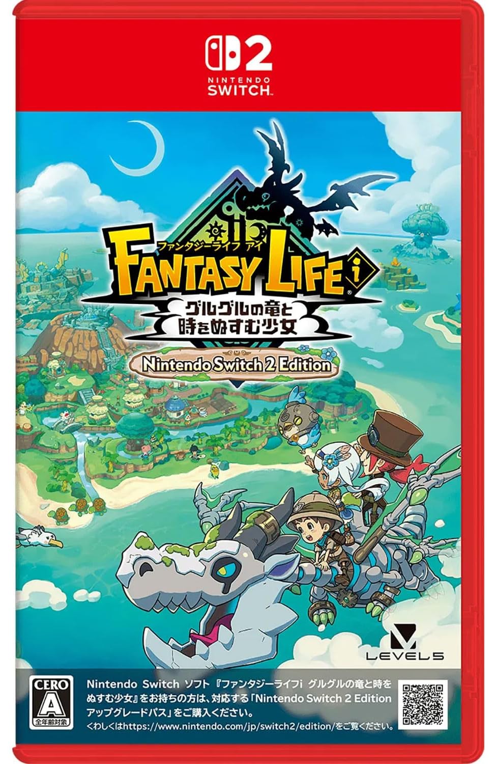 FANTASY LIFE i: The Girl Who Steals Time – Nintendo Switch 2 Edition Nintendo Switch 2 game box — genuine sealed, Optrenex UAE