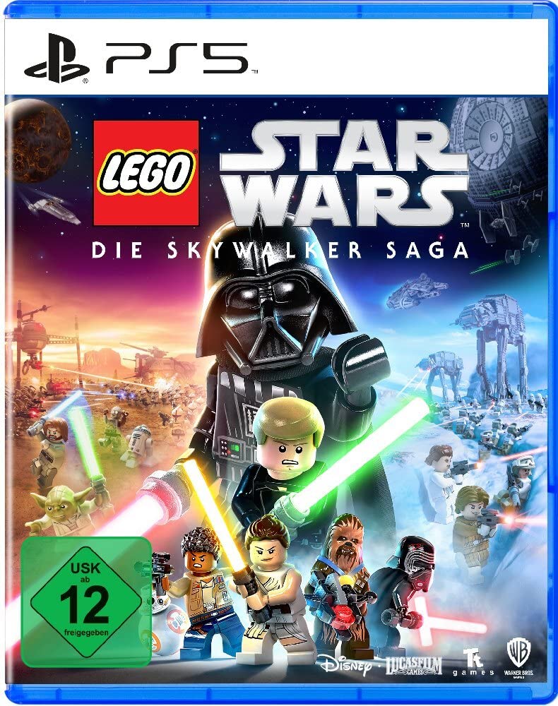 LEGO Star Wars: The Skywalker Saga PS5 game box — genuine sealed disc, Optrenex UAE