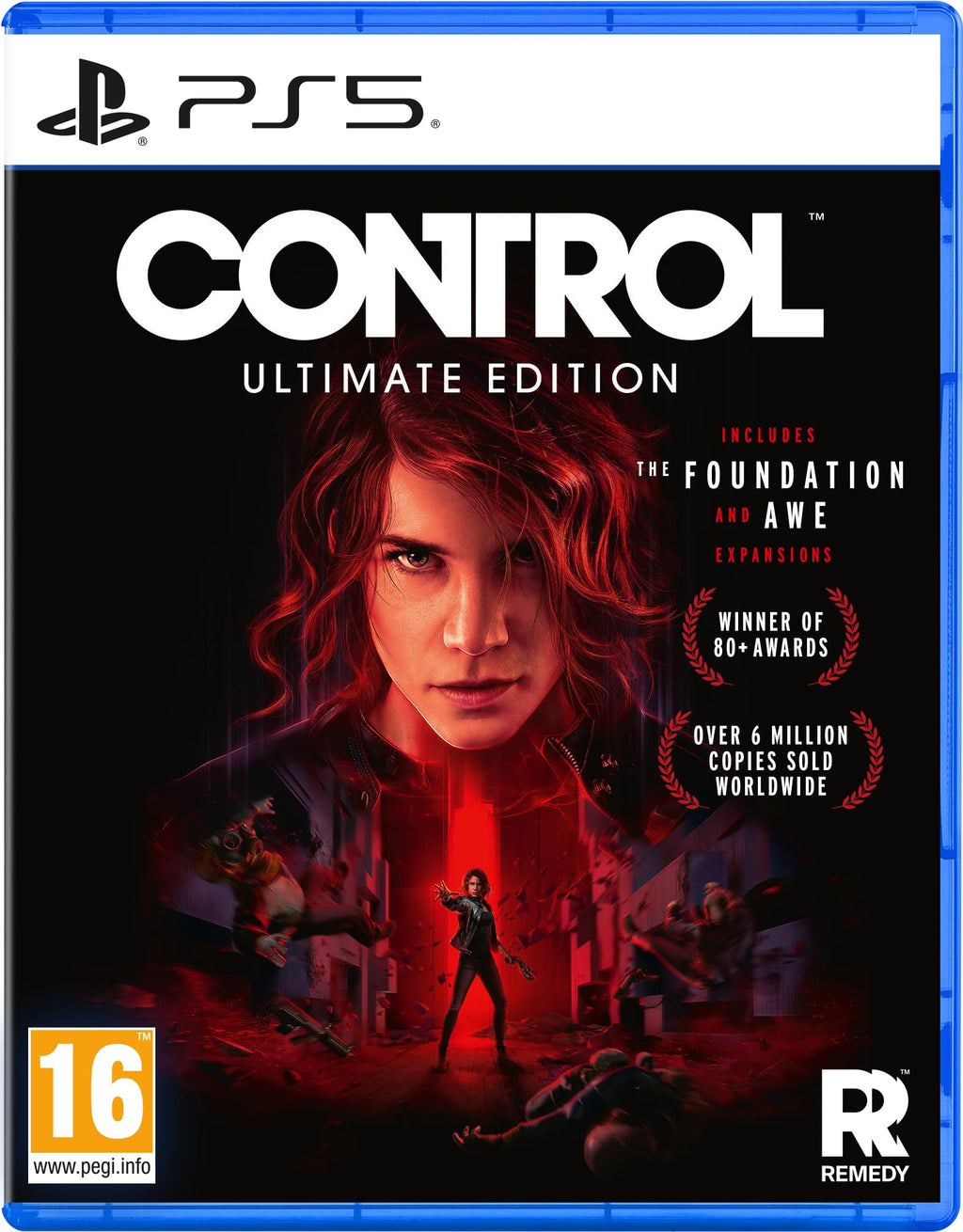 Control — Ultimate Edition PS5 game box — genuine sealed disc, Optrenex UAE