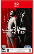 Yakuza Kiwami 3 & Dark Ties Nintendo Switch 2 game box — genuine sealed, Optrenex UAE