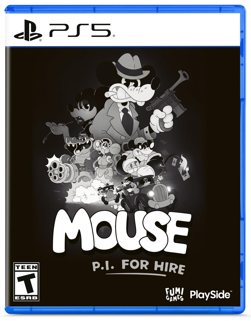 Mouse: P.I. For Hire PS5 game box — genuine sealed disc, Optrenex UAE