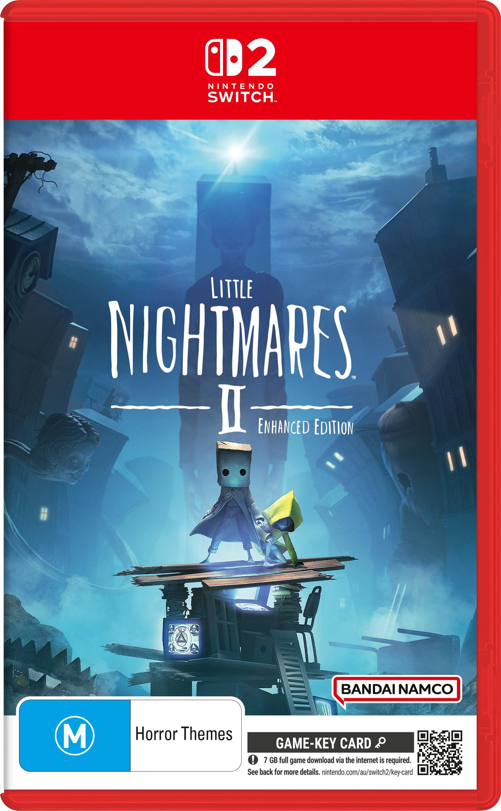 Little Nightmares II Enhanced Edition Nintendo Switch 2 game box — genuine sealed, Optrenex UAE