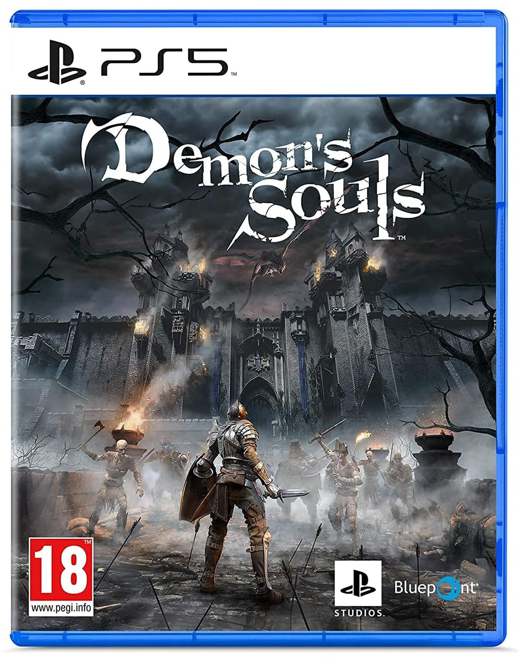 Demon's Souls PS5 game box — genuine sealed disc, Optrenex UAE