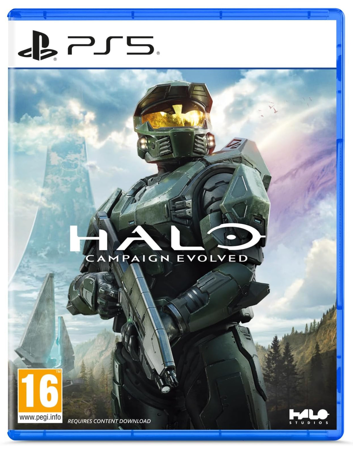 Halo: Campaign Evolved PS5 game box — genuine sealed disc, Optrenex UAE