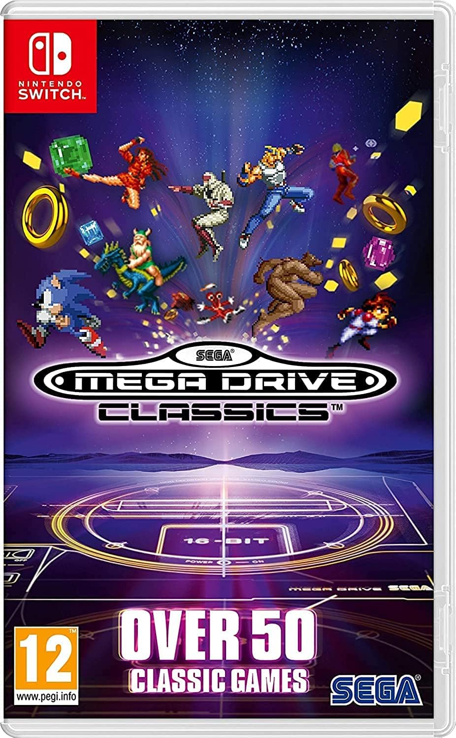 SEGA Mega Drive Classics Nintendo Switch game box — genuine sealed, Optrenex UAE
