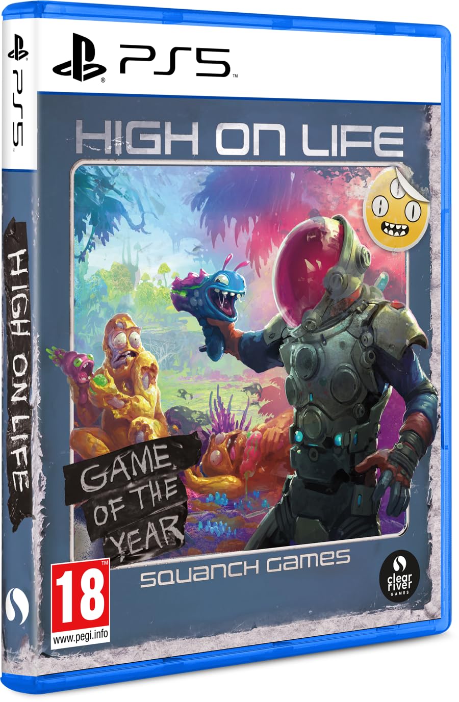High On Life PS5 game box — genuine sealed disc, Optrenex UAE