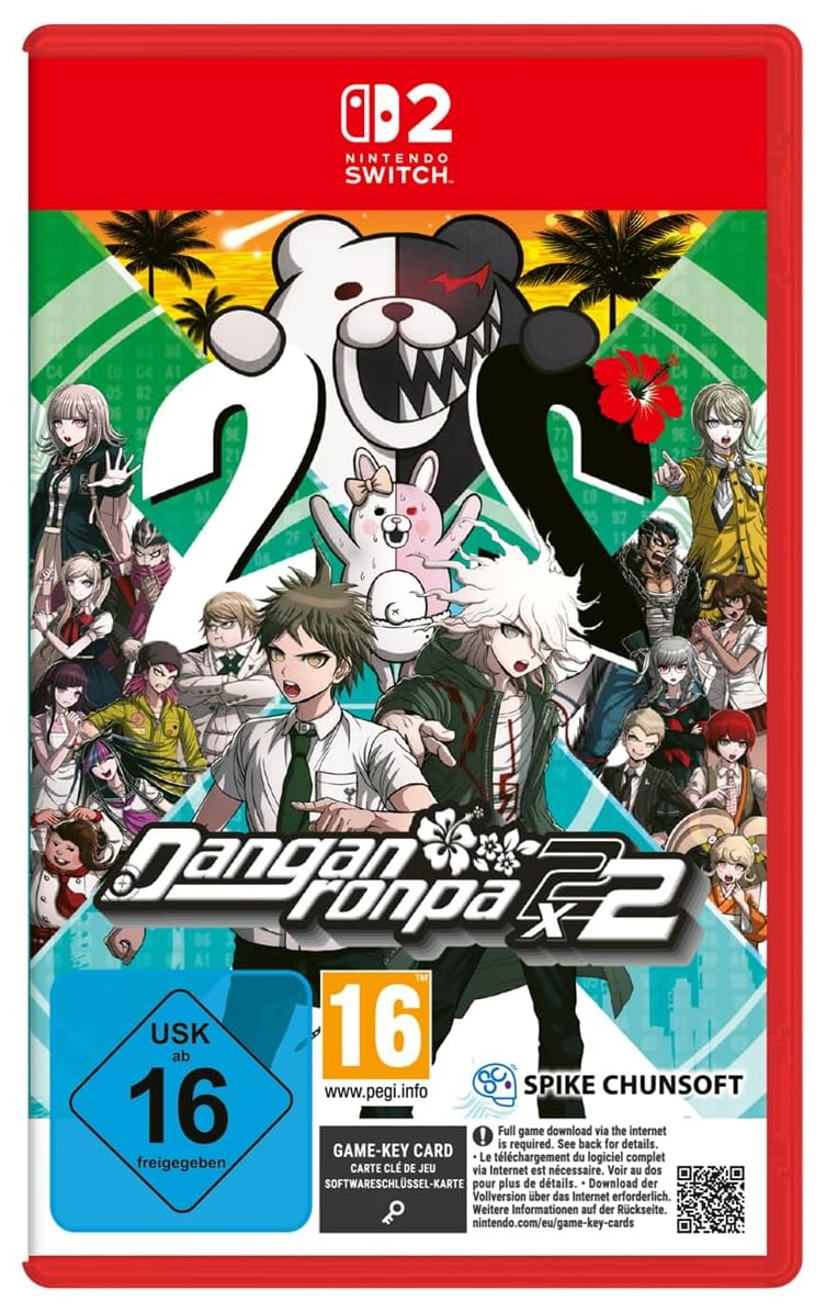 Danganronpa 2x2 Nintendo Switch 2 game box — genuine sealed, Optrenex UAE
