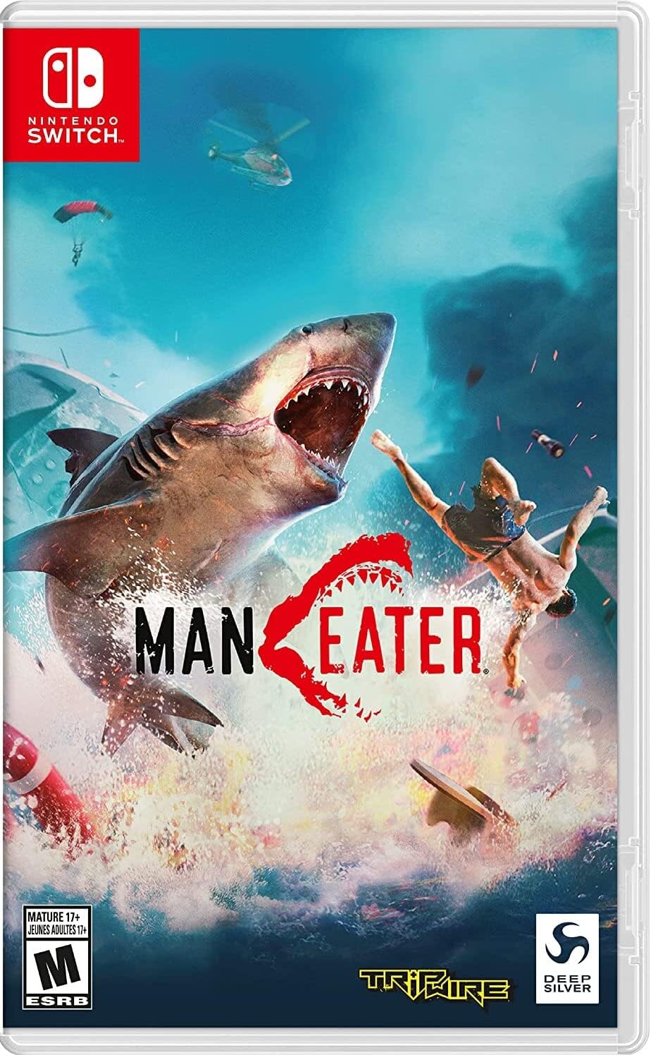 Maneater Nintendo Switch game box — genuine sealed, Optrenex UAE