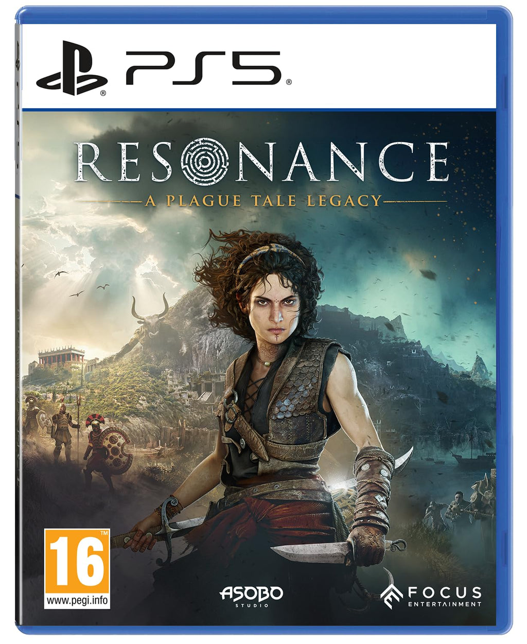 Resonance: A Plague Tale Legacy PS5 game box — genuine sealed disc, Optrenex UAE