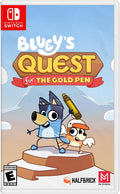 Bluey's Quest for the Gold Pen Nintendo Switch game box — genuine sealed, Optrenex UAE