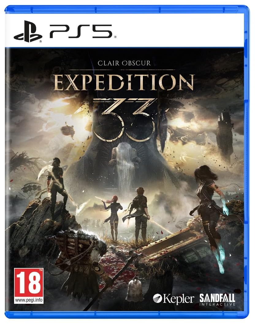 Clair Obscur: Expedition 33 PS5 game box — genuine sealed disc, Optrenex UAE