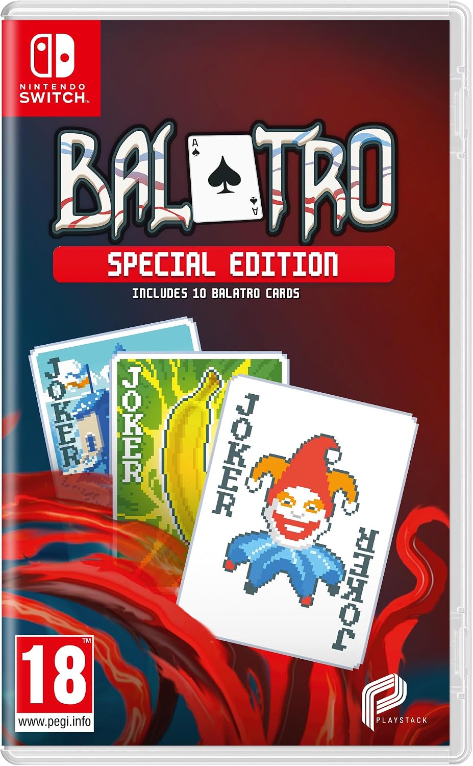 Balatro Nintendo Switch game box — genuine sealed, Optrenex UAE