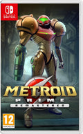 Metroid Prime Remastered Nintendo Switch game box — genuine sealed, Optrenex UAE