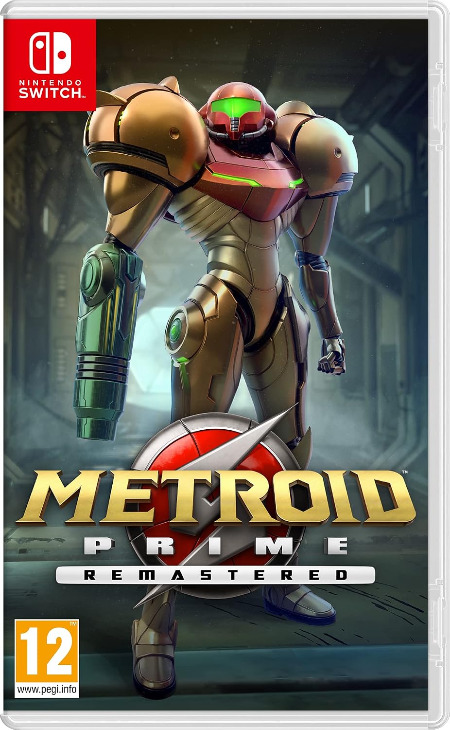 Metroid Prime Remastered Nintendo Switch game box — genuine sealed, Optrenex UAE
