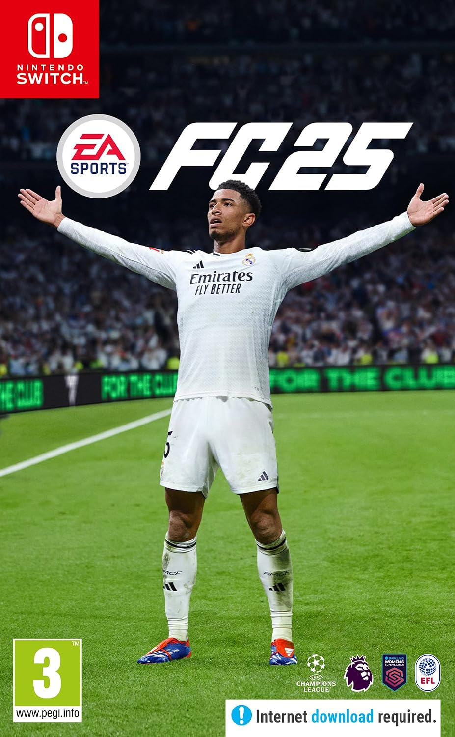 EA Sports FC 25 Nintendo Switch game box — genuine sealed, Optrenex UAE
