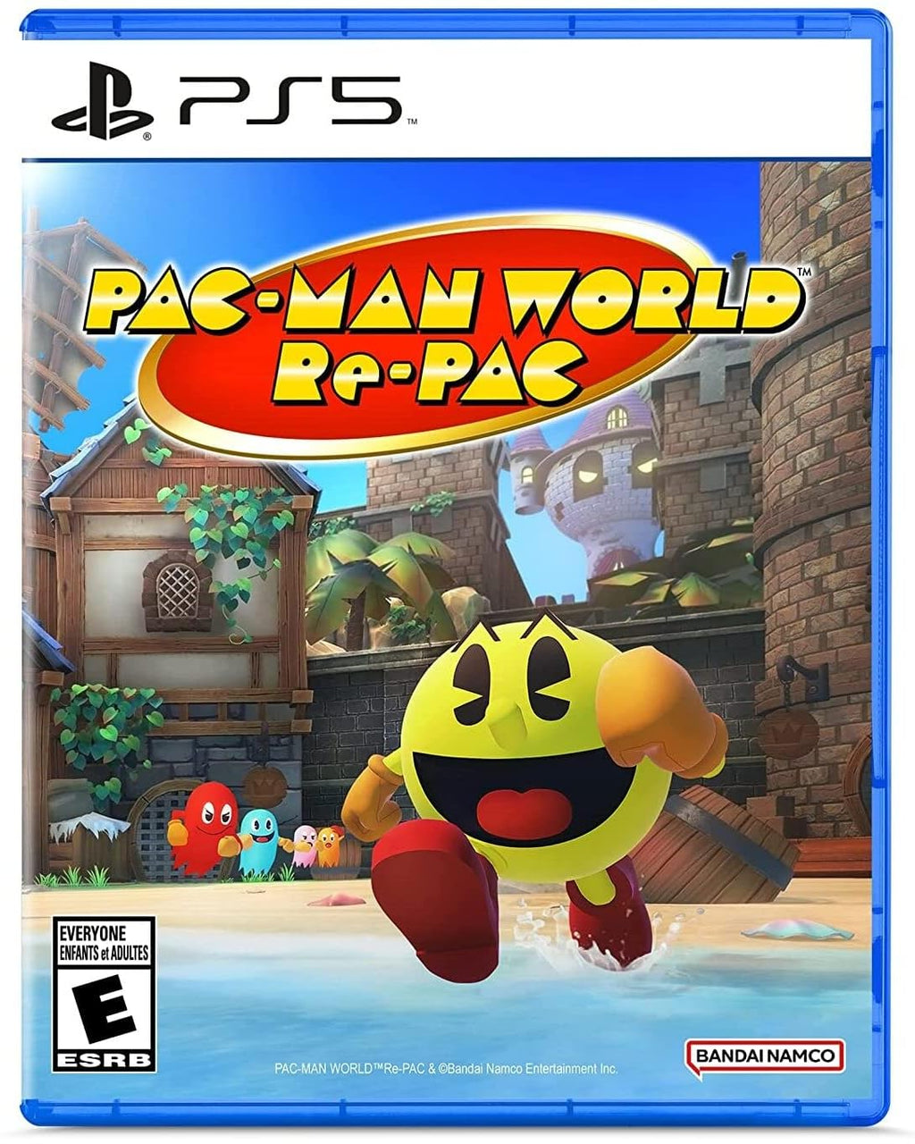PAC-MAN World Re-PAC PS5 game box — genuine sealed disc, Optrenex UAE