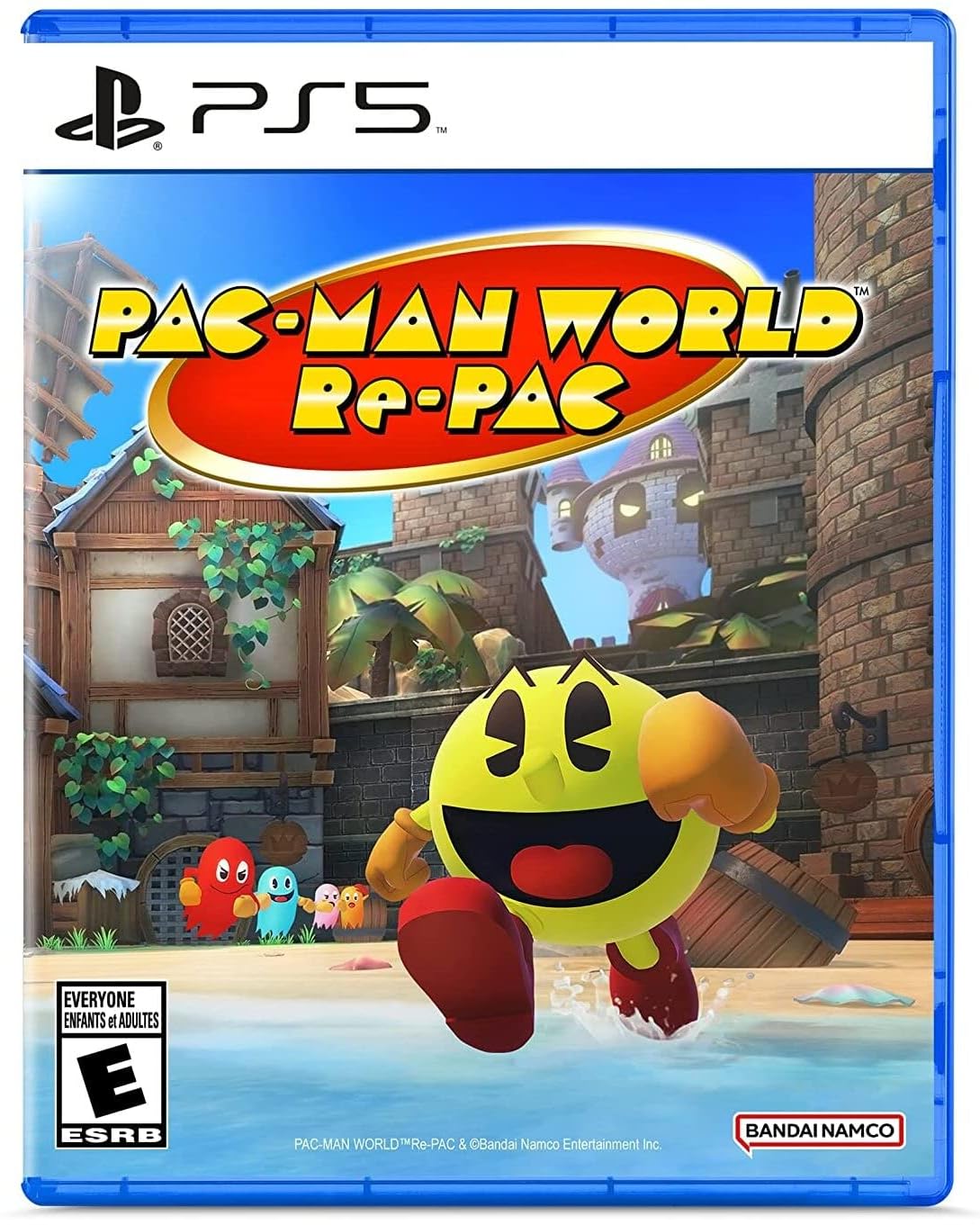 PAC-MAN World Re-PAC PS5 game box — genuine sealed disc, Optrenex UAE