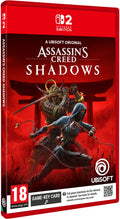 Assassin's Creed Shadows Nintendo Switch 2 game box — genuine sealed, Optrenex UAE