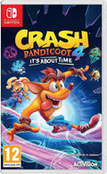 Crash Bandicoot 4: It's About Time Nintendo Switch game box — genuine sealed, Optrenex UAE