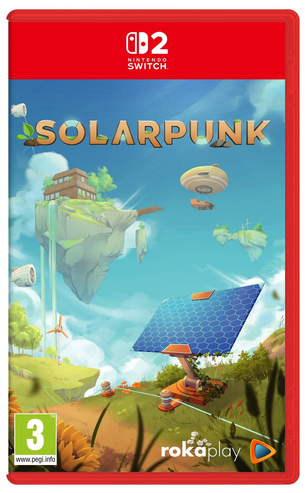 Solarpunk Nintendo Switch 2 game box — genuine sealed, Optrenex UAE