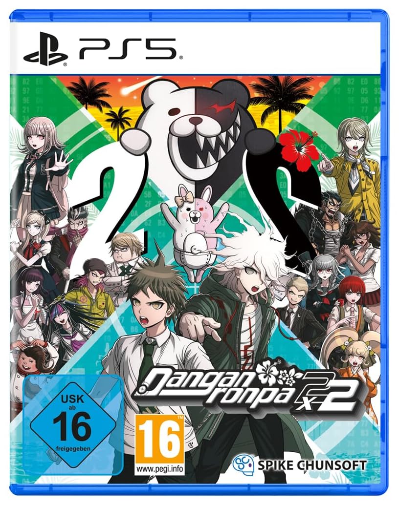 Danganronpa 2x2 PS5 game box — genuine sealed disc, Optrenex UAE