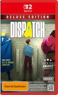 Dispatch – Deluxe Edition Nintendo Switch 2 game box — genuine sealed, Optrenex UAE