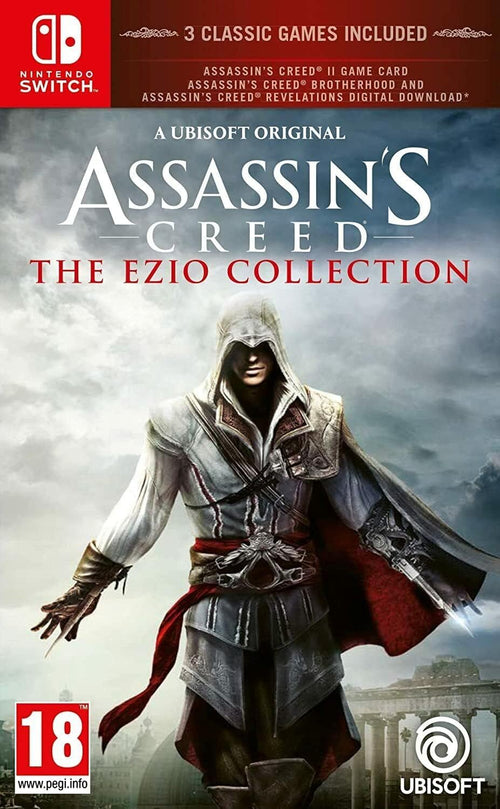 Assassin's Creed: The Ezio Collection Nintendo Switch game box — genuine sealed, Optrenex UAE