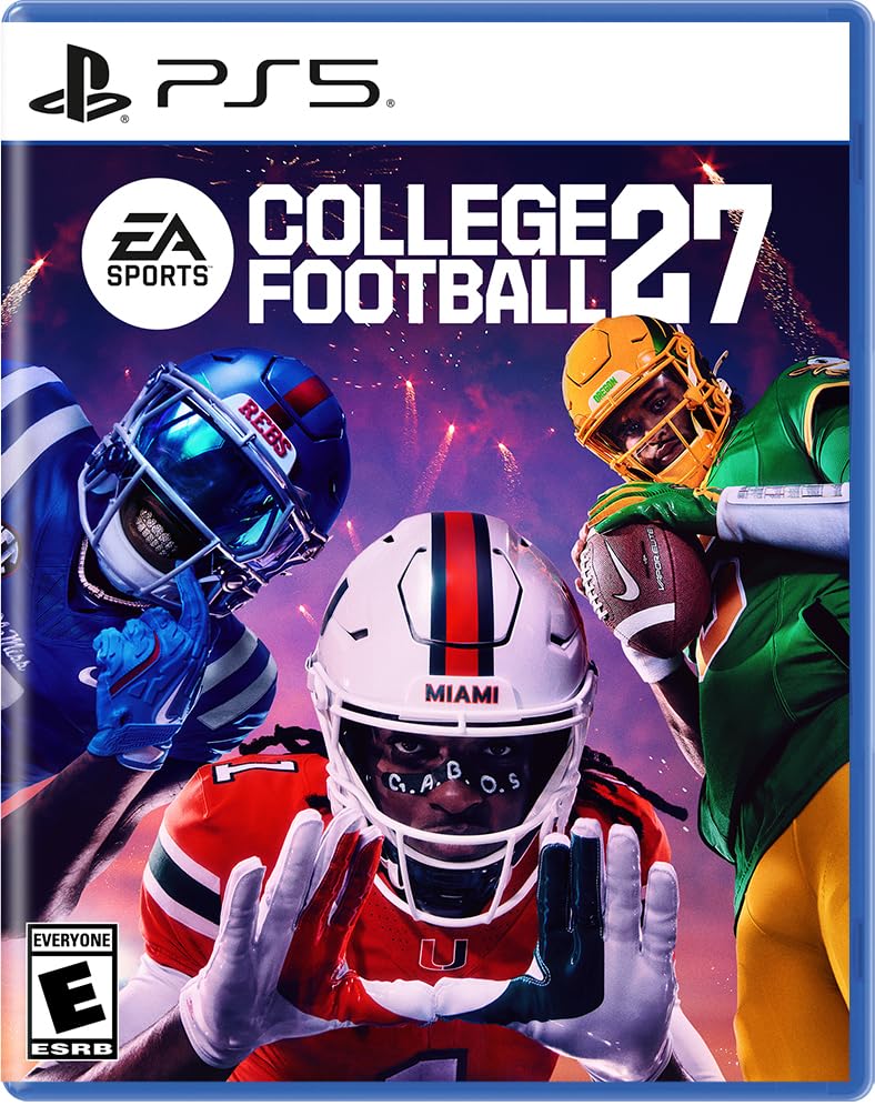 EA SPORTS College Football 27 PS5 game box — genuine sealed disc, Optrenex UAE