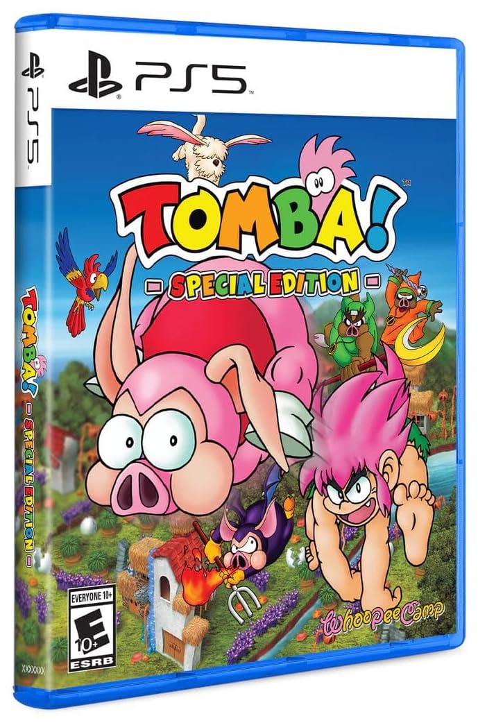Tomba! Special Edition PS5 game box — genuine sealed disc, Optrenex UAE