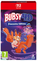 Bubsy 4D – Pawsome Edition Nintendo Switch 2 game box — genuine sealed, Optrenex UAE