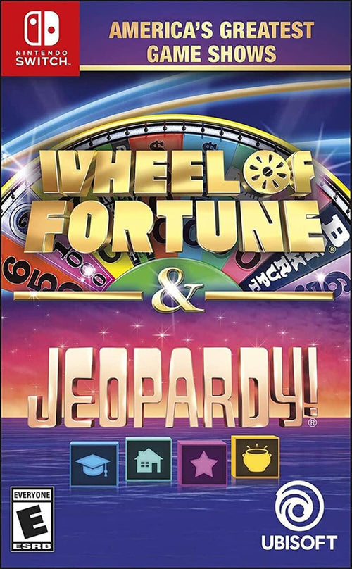 America's Greatest Game Shows: Wheel of Fortune & Jeopardy! Nintendo Switch game box — genuine sealed, Optrenex UAE