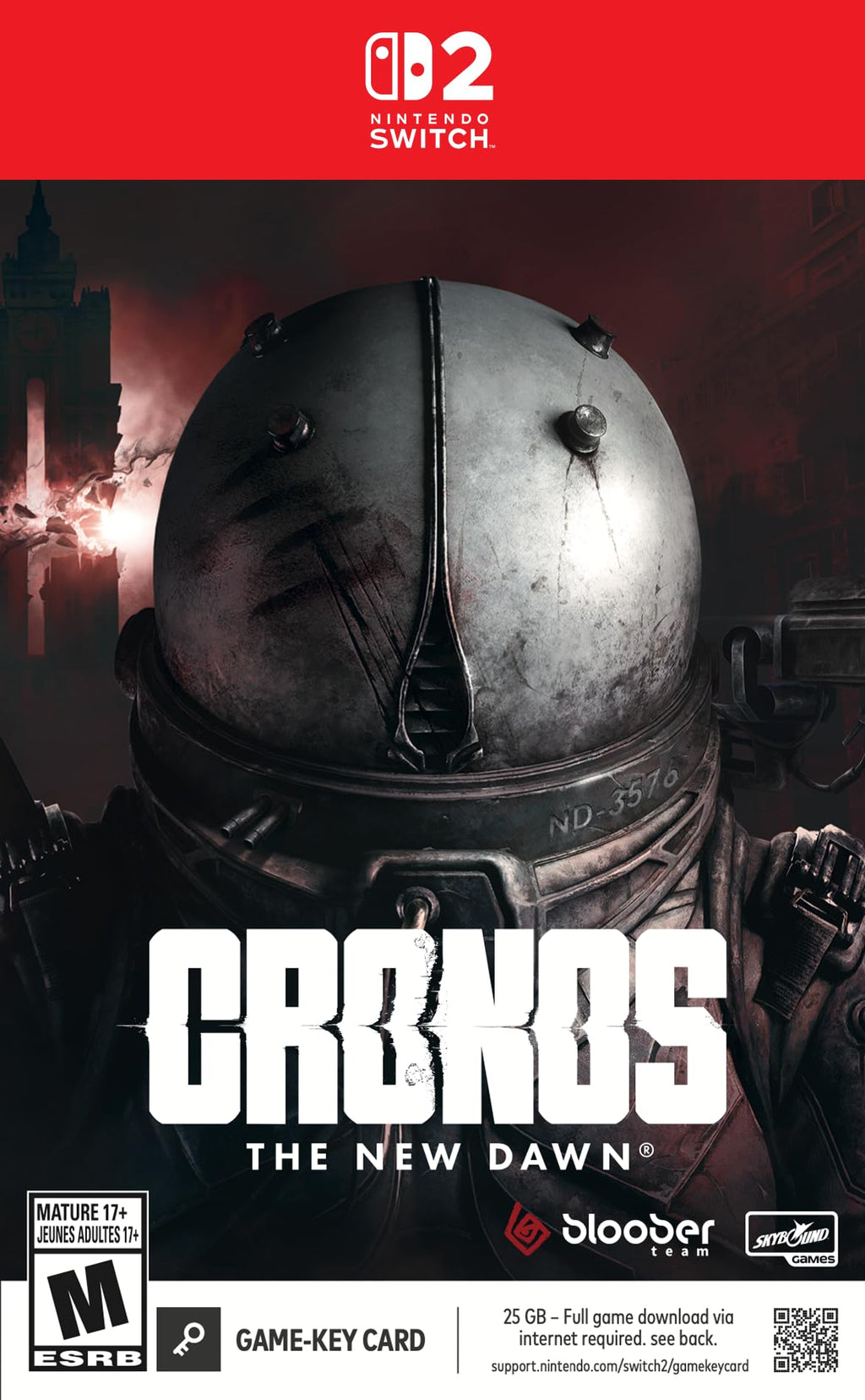 Cronos: The New Dawn Nintendo Switch 2 game box — genuine sealed, Optrenex UAE